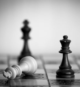 schaakmat in een schaakspel